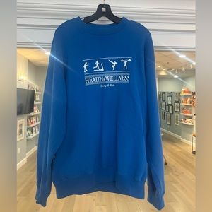 Sporty & Rich Blue Crewneck Size Large